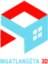 Ingatlanséta 3D logo